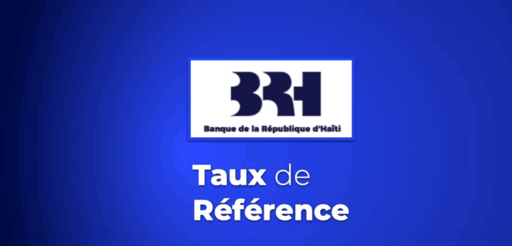 Le taux de référence calculé par la BRH pour ce lundi 16 Décembre 2024 .